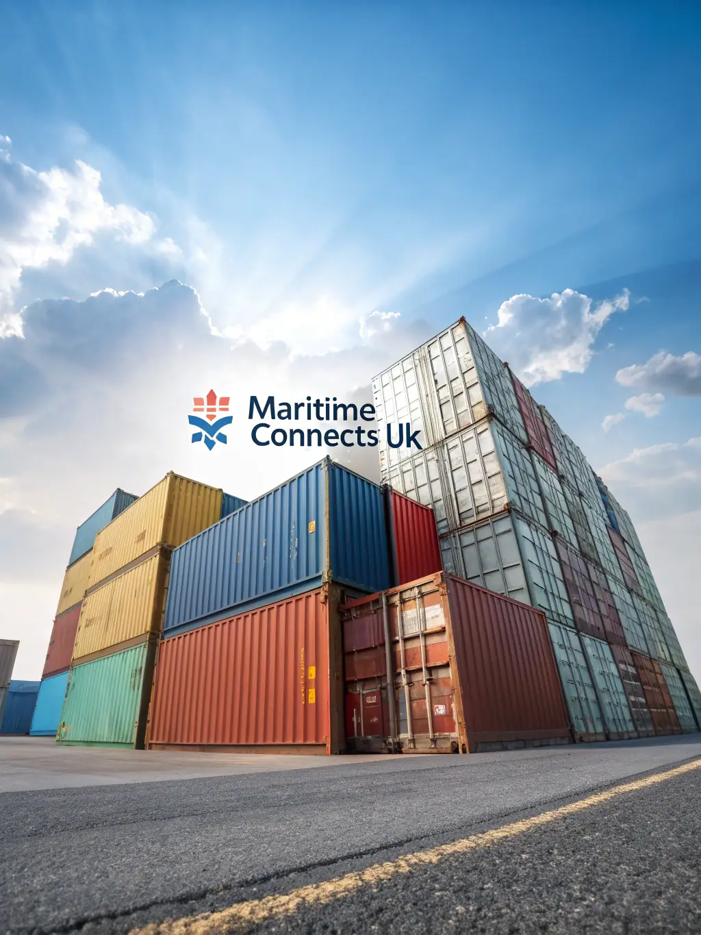 A visually appealing banner ad promoting vehicle import/export services, placed on a relevant industry website.