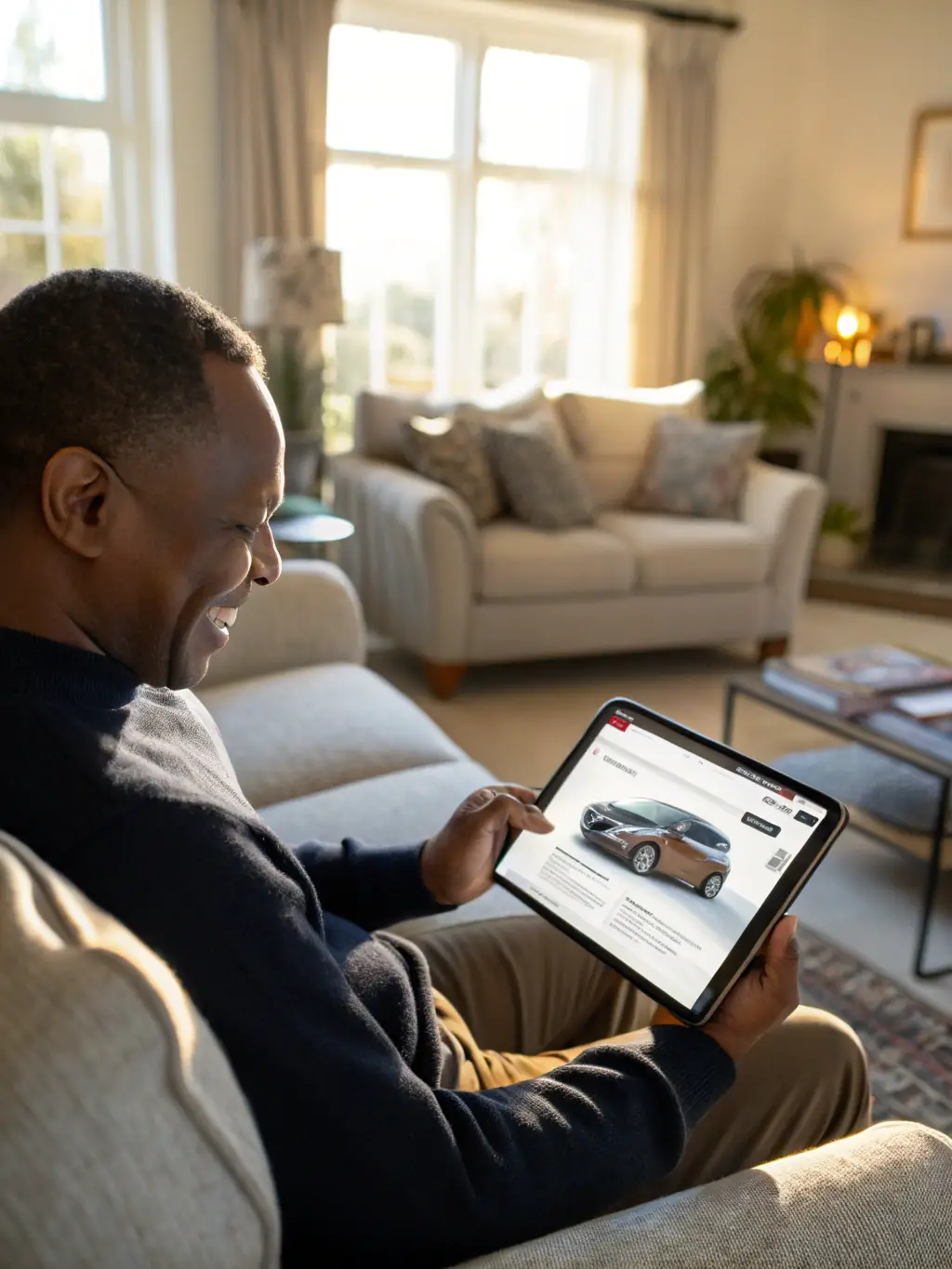 An engaging social media ad for a car dealership, highlighting a special offer and driving traffic to their website.